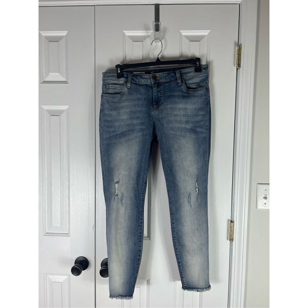Kut from the Kloth Womens Connie Ankle Skinny Jeans Size 14